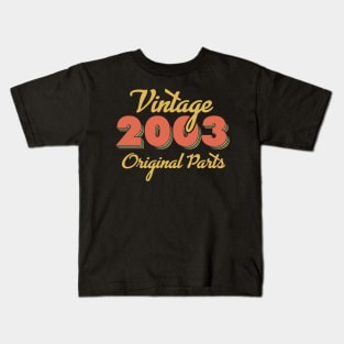 Vintage 2003 Gift Kids T-Shirt